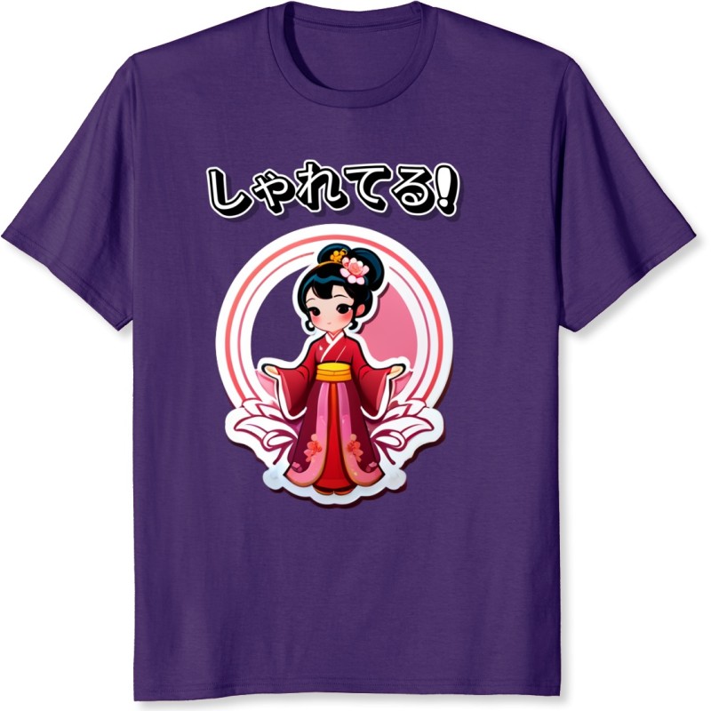 Fille élégante à la rose chinoise 